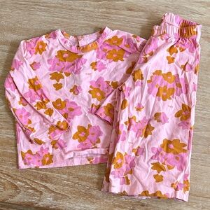 Tiny Cottons Floral Longsleeve Set 24 months